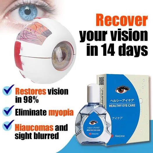 Clinclii Japan Vision Drops — Rapidly Heals All Eye Conditions & Restores Vision