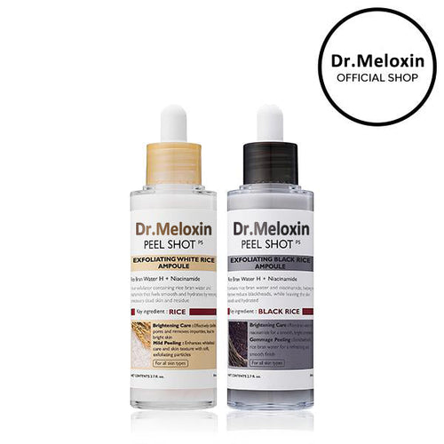 ๐ Peel Shot Glow Rice Ampoule Duo