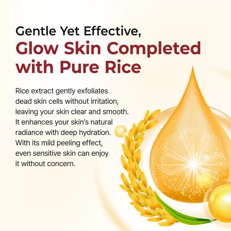 ๐ Peel Shot Glow Rice Ampoule Duo