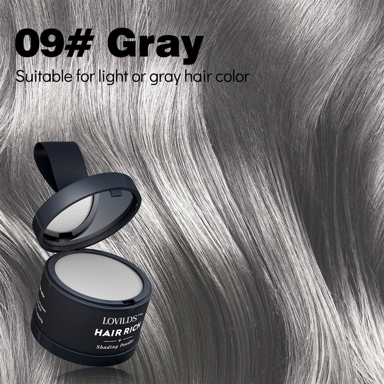 LOVILDS™ Hairline Filler Powder – Natural Shadow, Waterproof & Long-Lasting