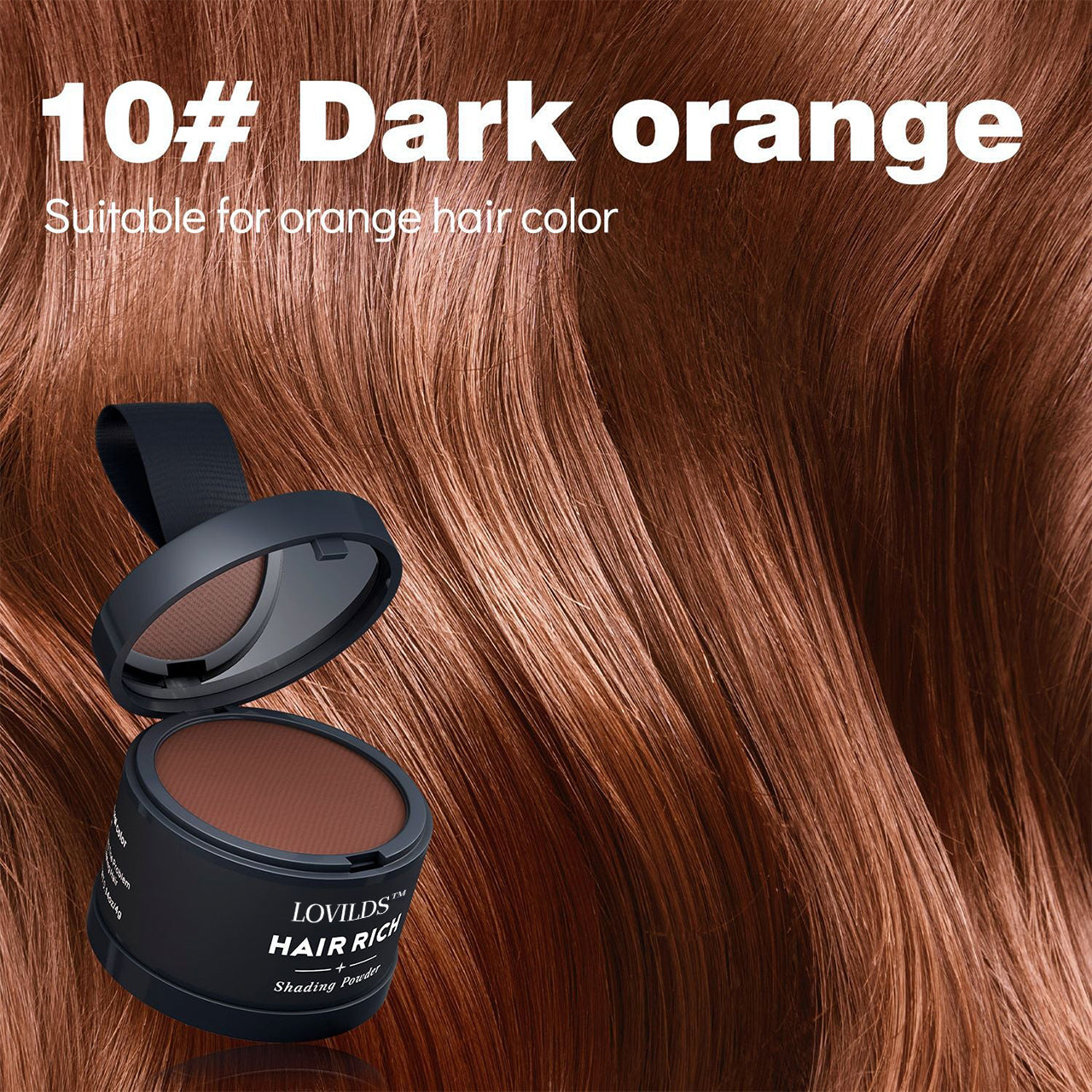 LOVILDS™ Hairline Filler Powder – Natural Shadow, Waterproof & Long-Lasting